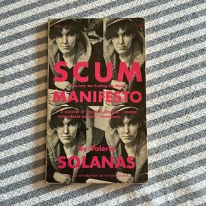 SCUM Manifesto first edition, second printing